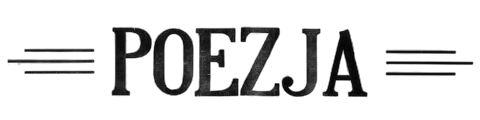 Poezja
